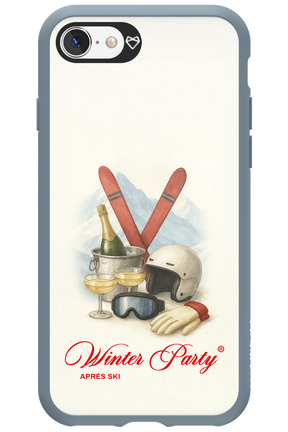 Winter Ski Party - Apple iPhone 8