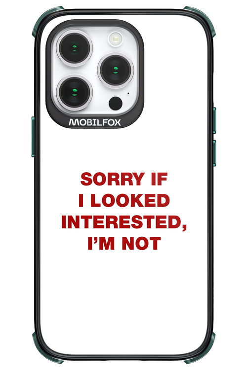 I'm not - Apple iPhone 14 Pro