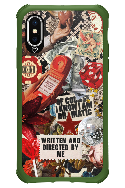 RED VINTAGE - Apple iPhone XS