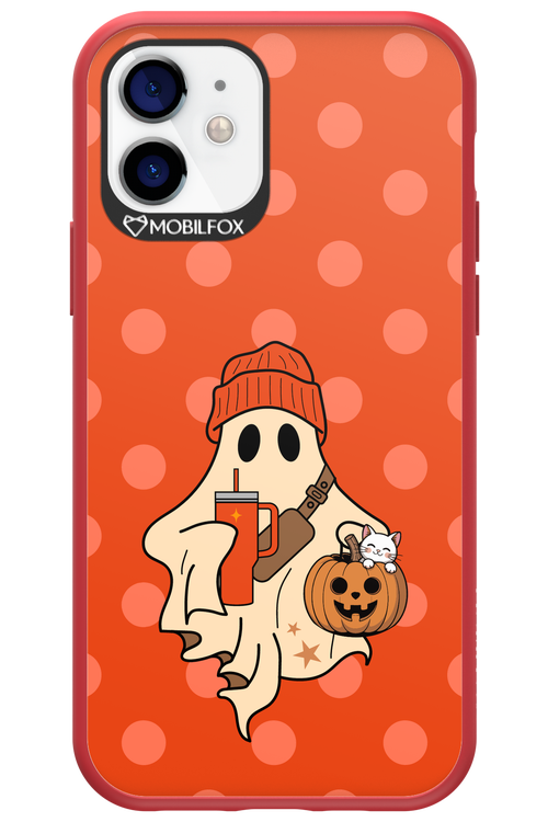 Ghost Girl (Orange) - Apple iPhone 12