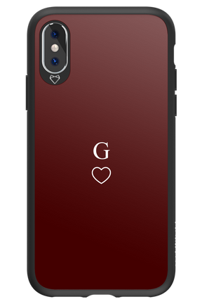 G Burgundia 2.0 - Apple iPhone XS