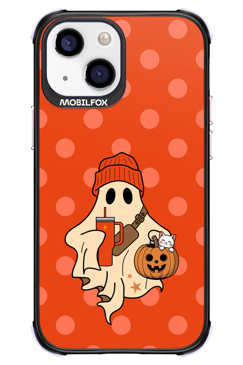 Ghost Girl (Orange) - Apple iPhone 13 Mini