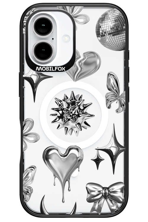 Silver Zone Transparent - Apple iPhone 16