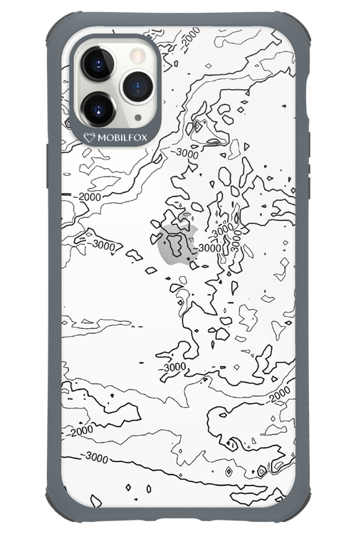 Contour Map - Apple iPhone 11 Pro Max
