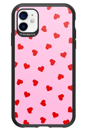 Sprinkle Heart Pink - Apple iPhone 11
