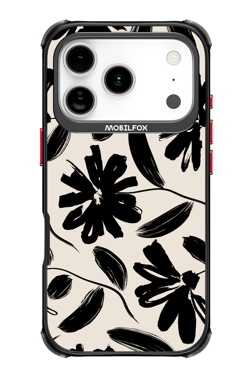 Monochrome Flowerss - Apple iPhone 17 Pro