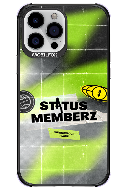 Status Memberz - Apple iPhone 13 Pro Max