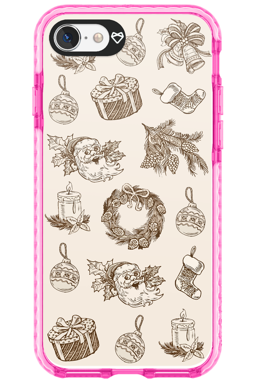 Christmas Paper - Apple iPhone SE 2020