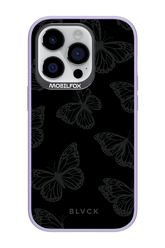 Black Butterflies - Apple iPhone 14 Pro