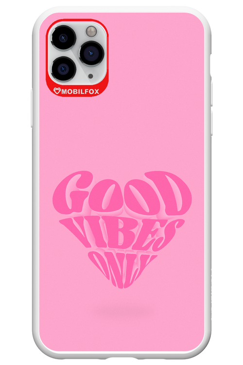 Good Vibes Heart - Apple iPhone 11 Pro Max