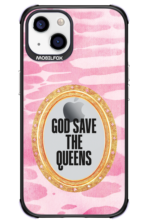 GOD SAVE THE QUEENS MIRROR - Apple iPhone 13