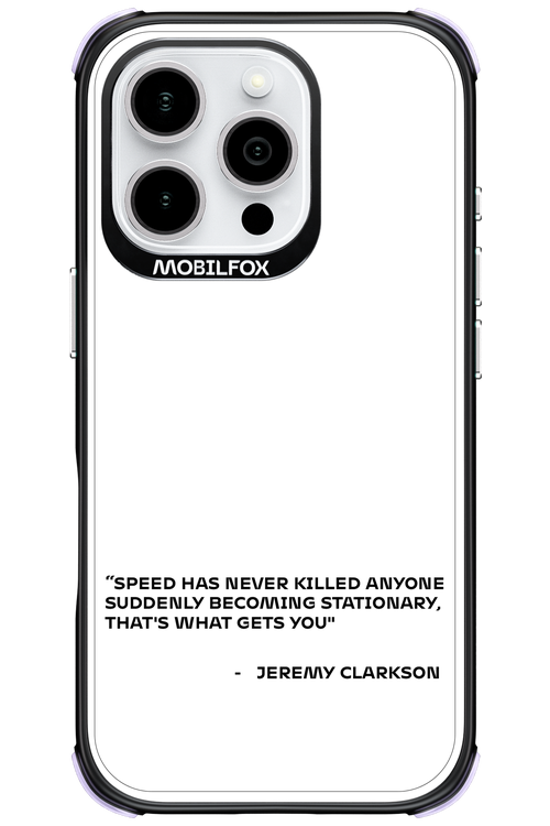 Speed Philosophy 2.0 - Apple iPhone 16 Pro