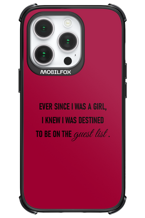 Guest List - Apple iPhone 14 Pro