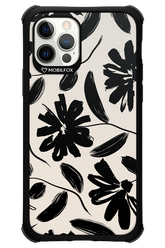 Monochrome Flowerss - Apple iPhone 12 Pro