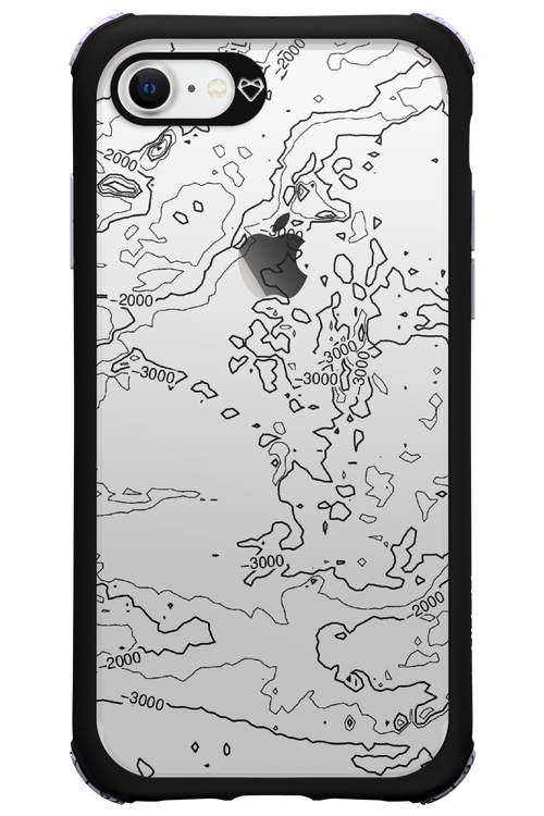 Contour Map - Apple iPhone 7