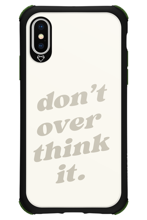 No OverThink - Apple iPhone X