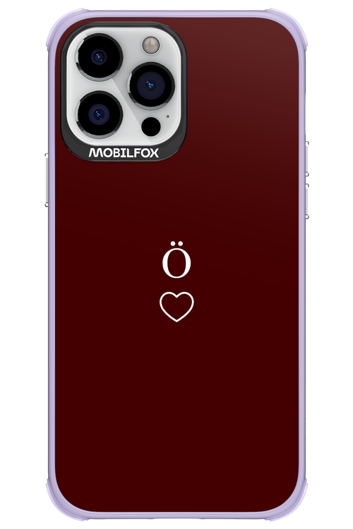 O Burgundia II 2.0 - Apple iPhone 13 Pro Max