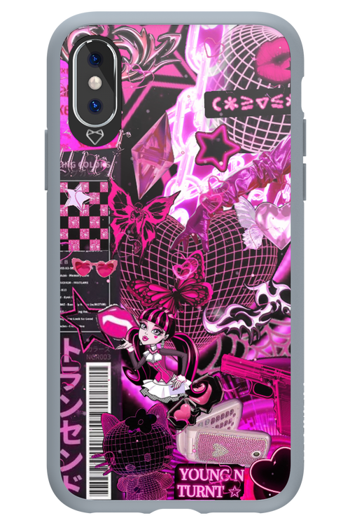 Pink Cyber - Apple iPhone X