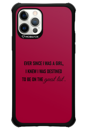 Guest List - Apple iPhone 12 Pro