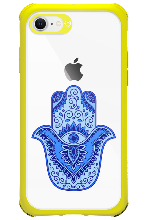 Hamsa Blue - Apple iPhone 8