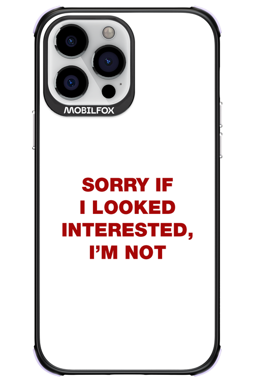 I'm not - Apple iPhone 13 Pro Max