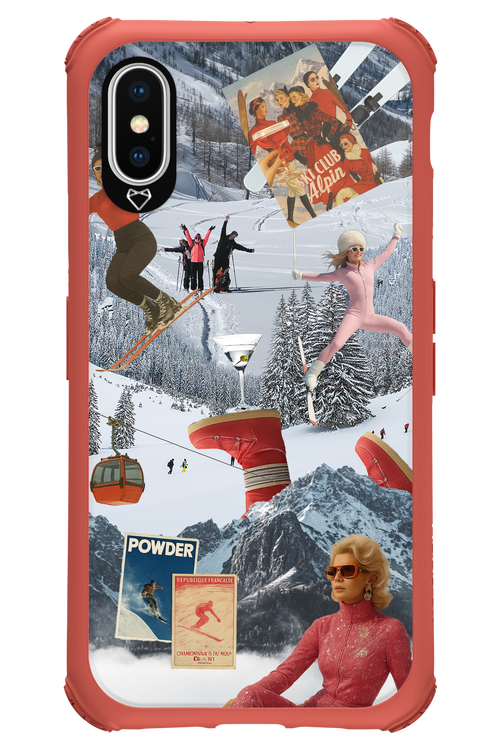 Pink Jump - Apple iPhone X