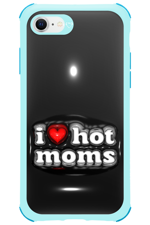 I love hot moms puffer 2.0 - Apple iPhone SE 2020