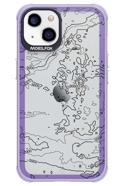 Contour Map - Apple iPhone 13