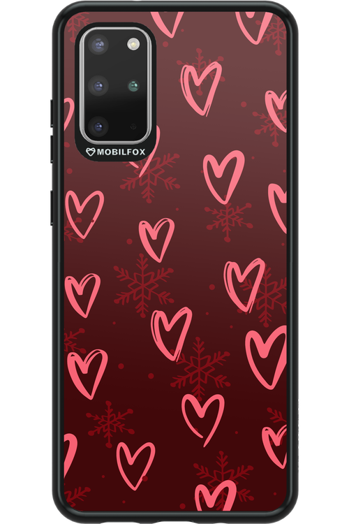 Christmas Hearts - Samsung Galaxy S20+
