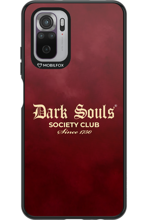 Dark Souls (Burgundy) - Xiaomi Redmi Note 10