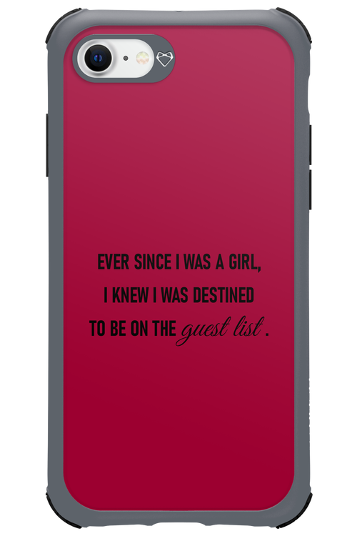 Guest List - Apple iPhone 8