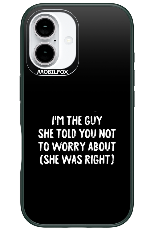 She was right 2.0 - Apple iPhone 16