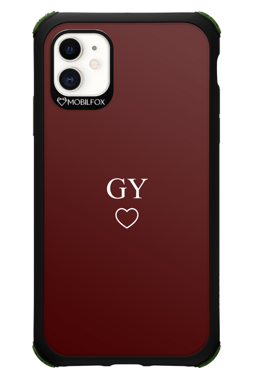 GY Burgundia 2.0 - Apple iPhone 11