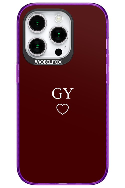 GY Burgundia 2.0 - Apple iPhone 15 Pro