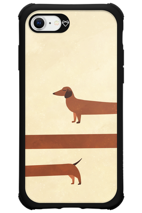 Stretchy Dog - Apple iPhone SE 2020