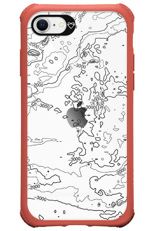 Contour Map 2.0 - Apple iPhone SE 2020