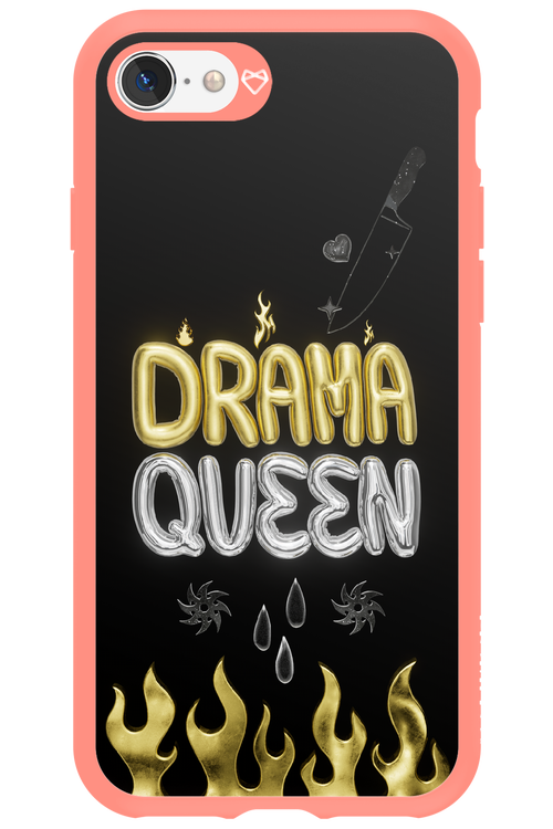 Drama Queen Black - Apple iPhone SE 2020