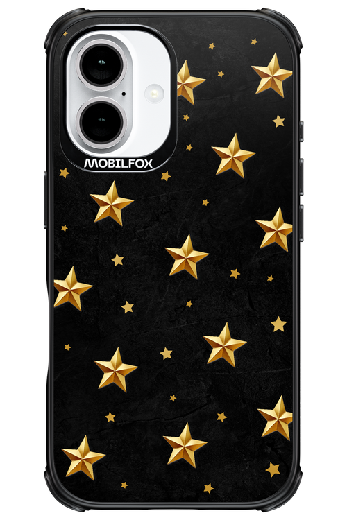 Golden Stars - Apple iPhone 16