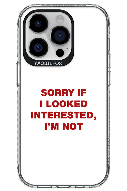 I'm not - Apple iPhone 14 Pro