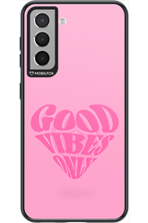 Good Vibes Heart - Samsung Galaxy S21