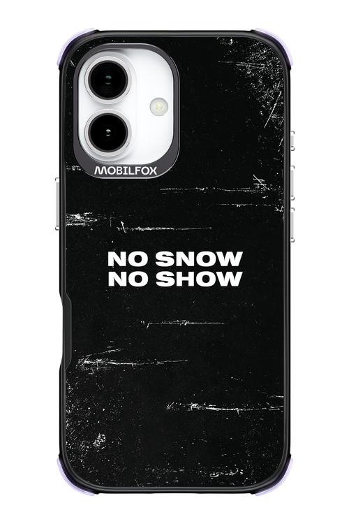 No snow, no show - Apple iPhone 17