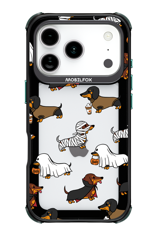 Scary Dachshund (Transparent) - Apple iPhone 17 Pro