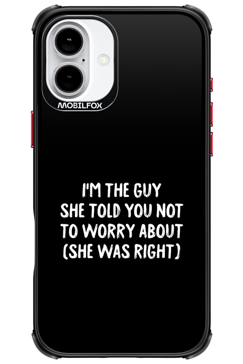 She was right 2.0 - Apple iPhone 16 Plus