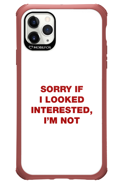 I'm not - Apple iPhone 11 Pro Max