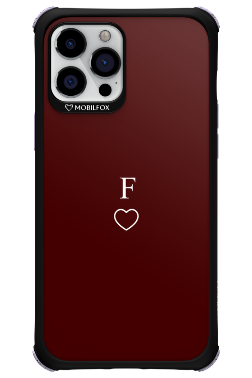 F Burgundia 2.0 - Apple iPhone 12 Pro Max