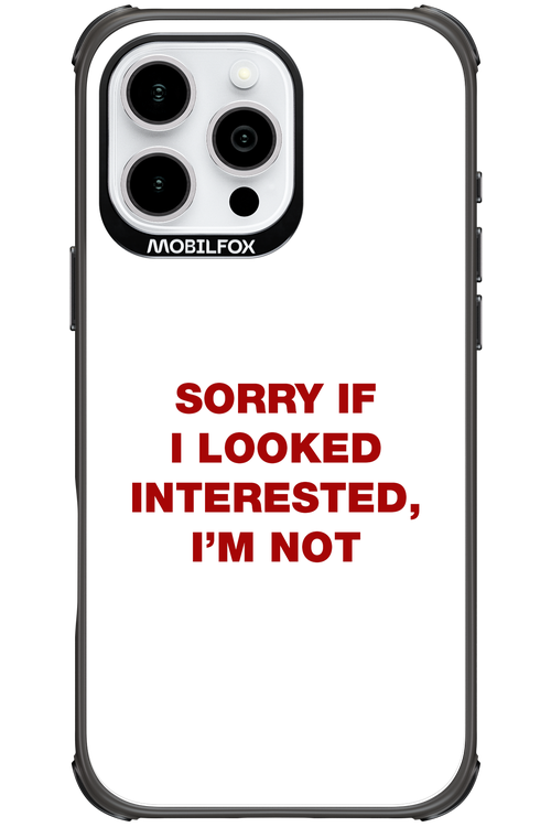 I'm not - Apple iPhone 16 Pro Max