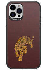 Burgundy Leopard - Apple iPhone 12 Pro