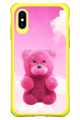 Pinky Bear Clouds - Apple iPhone XS