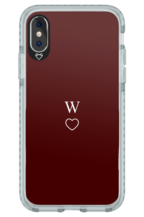 W Burgundia 2.0 - Apple iPhone X