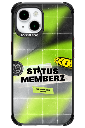 Status Memberz - Apple iPhone 15